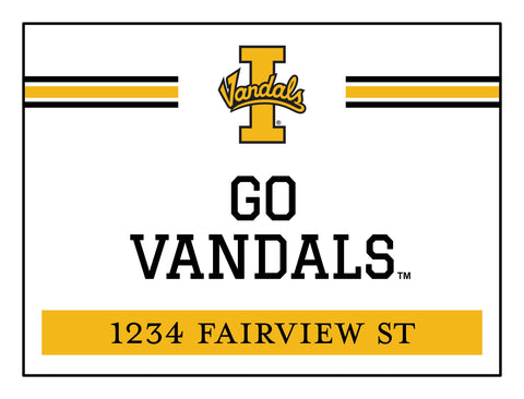 Idaho Go Vandals Custom Yardsy Sign