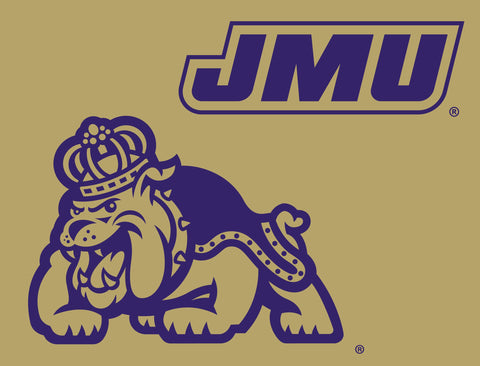 JMU Gold Duke Dog Yardsy Sign