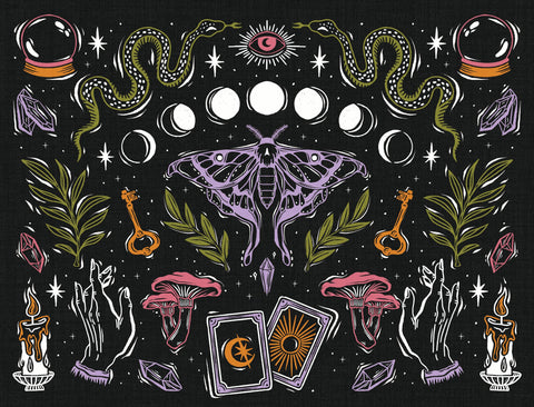 Witchy Halloween Seance Yardsy Sign