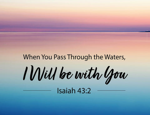 I Will Be With You Yardsy Sign