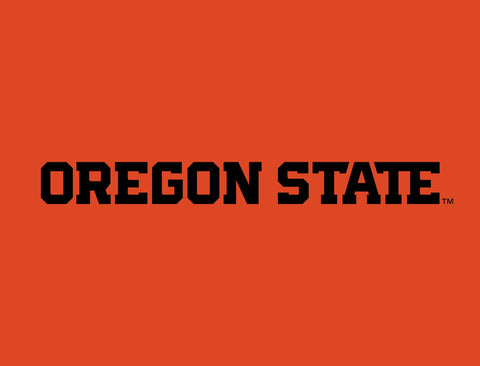 Oregon State Wordmark Orange Yardsy Sign