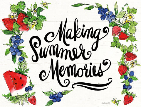 Making Summer Memories Garden Yardsy Sign