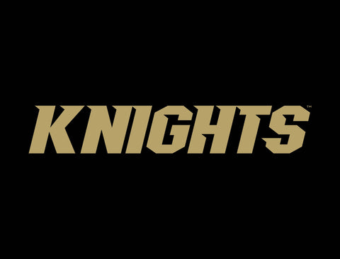 UCF Knights Wordmark Black Yardsy Sign