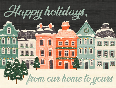 Happy Holidays, From Our Home To Yours Yardsy Sign
