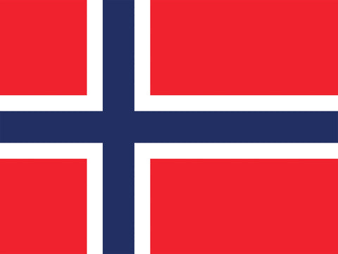 Flag Norway Yardsy Sign