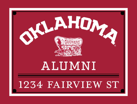 Alumni Oklahoma Custom Yardsy Sign