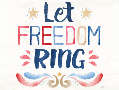 Let Freedom Ring Patriotic Yardsy Sign