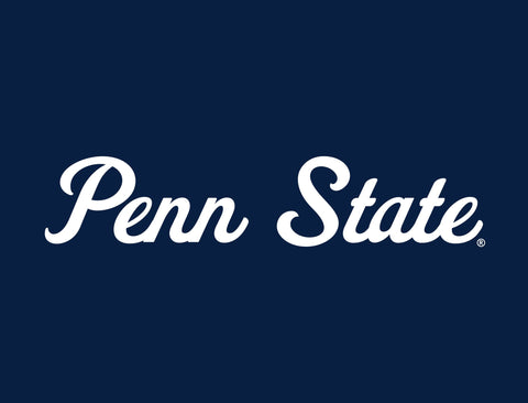 Penn State Script Mark Navy Yardsy Sign