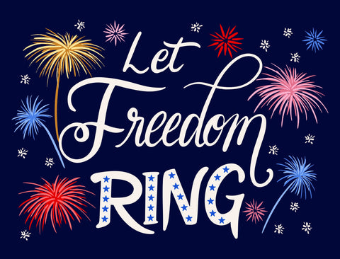 Let Freedom Ring Yardsy Sign