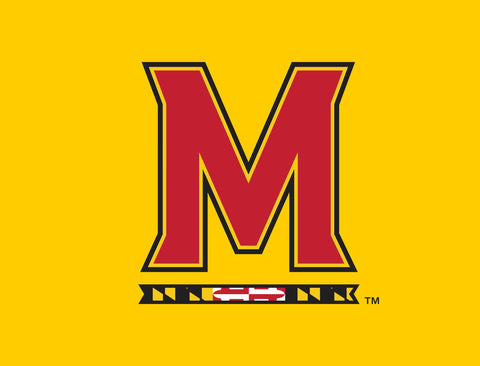 Maryland M Mark Yellow Yardsy Sign