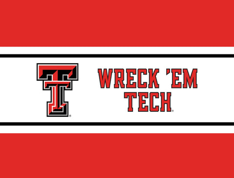 Texas Tech Wreck Em Tech Red Yardsy Sign