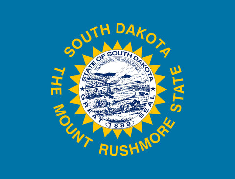 South Dakota State Flag Yardsy Sign