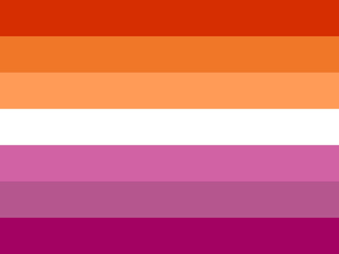 Lesbian Pride Flag Yardsy Sign