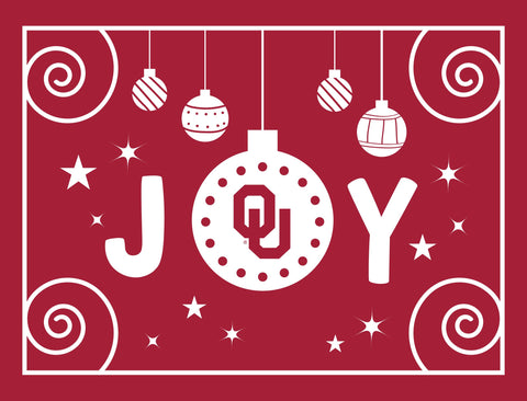 Oklahoma Christmas Joy Yardsy Sign