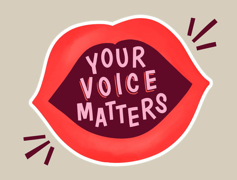 Your Voice Matters Yardsy Sign