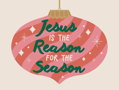 Jesus Is The Reason For The Season Yardsy Sign