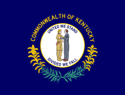 Kentucky State Flag Yardsy Sign