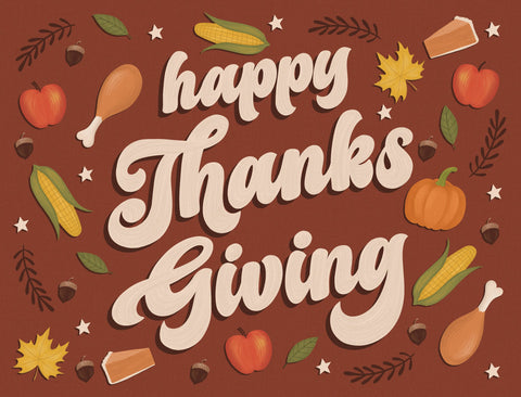 Happy Thanksgiving Yardsy Sign
