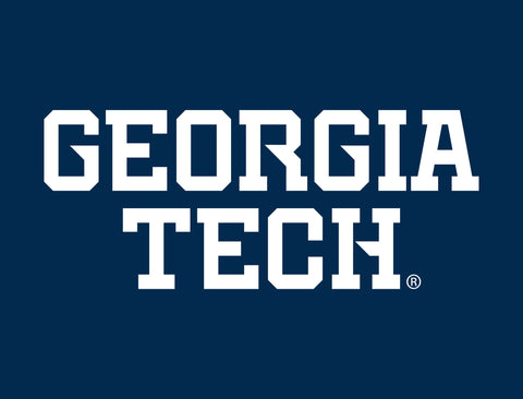 Georgia Tech Wordmark Navy Yardsy Sign
