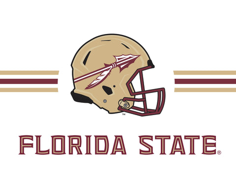 Florida State Helmet White Yardsy Sign