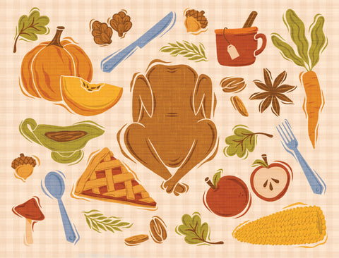Thanksgiving Feast Yardsy Sign