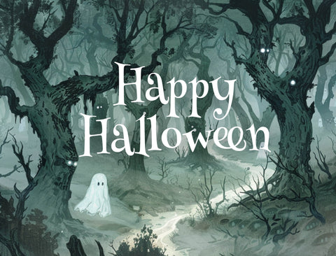 Happy Halloween Ghost Yardsy Sign