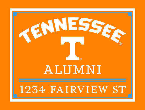 Alumni Tennessee Custom Yardsy Sign