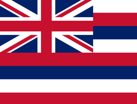 Hawaii State Flag Yardsy Sign