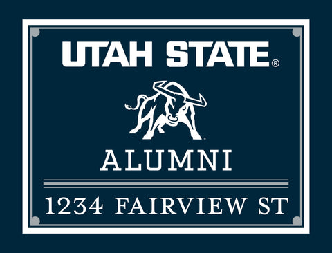 Alumni Utah State Custom Yardsy Sign