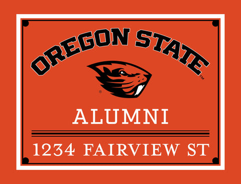 Alumni Oregon State Custom Yardsy Sign