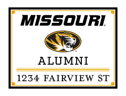 Alumni Missouri Custom Yardsy Sign