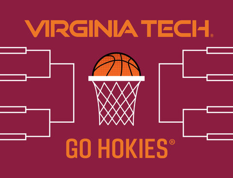 Virginia Tech Basketball Yardsy Sign