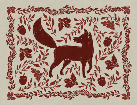Forest Fox Yardsy Sign