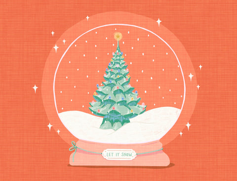 Snow Globe Yardsy Sign