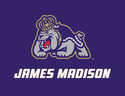 James Madison Duke Purple Yardsy Sign