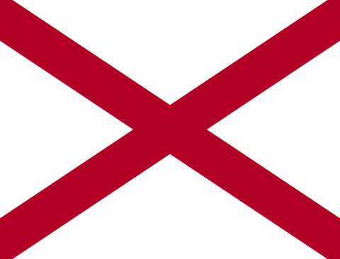 Alabama State Flag Yardsy Sign