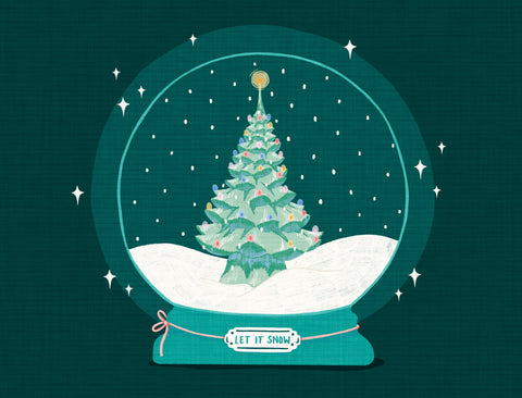 Snow Globe Yardsy Sign