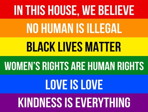 Pride in This House Yardsy Sign