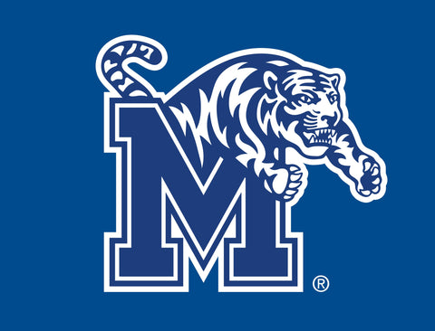 Memphis M Tiger Blue Yardsy Sign