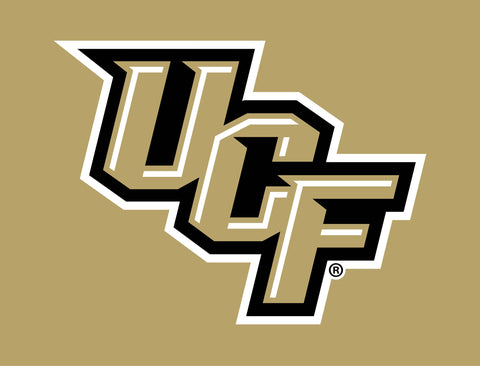 UCF Athletics Mark Gold Yardsy Sign