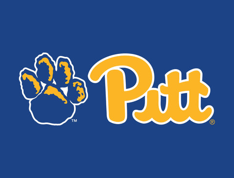 Pittsburgh Pitt Paw Game Royal Yardsy Sign