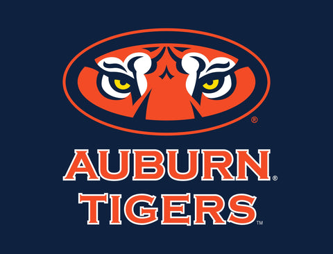Auburn Tigers Eyes Blue Yardsy Sign