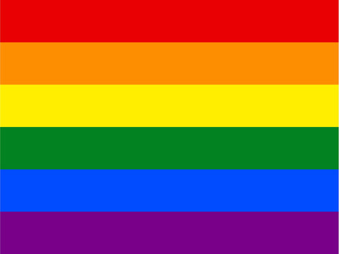 Pride 6 Striped LGBTQ Pride Flag Yardsy Sign