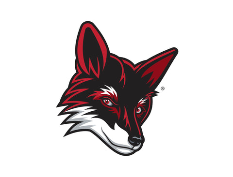 Rutgers Newark Fox Mascot White Yardsy Sign