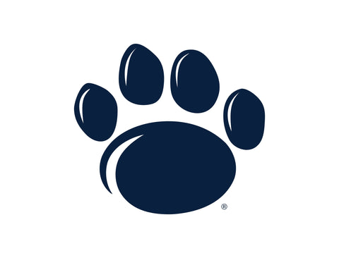 Penn State Paw Mark White Yardsy Sign