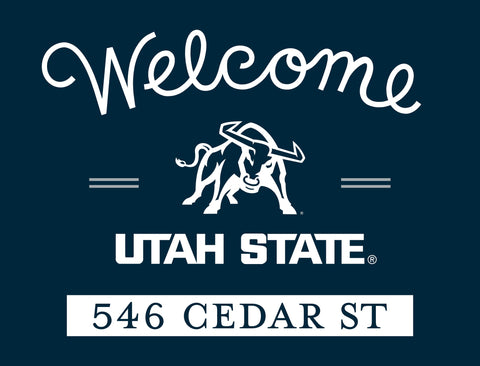 Welcome Utah State Custom Yardsy Sign