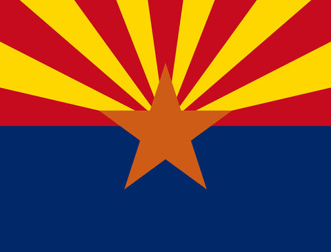 Arizona State Flag Yardsy Sign