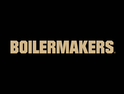 Purdue Boilermakers Black Yardsy Sign