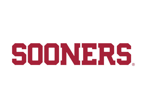 Oklahoma Sooners Wordmark White Yardsy Sign