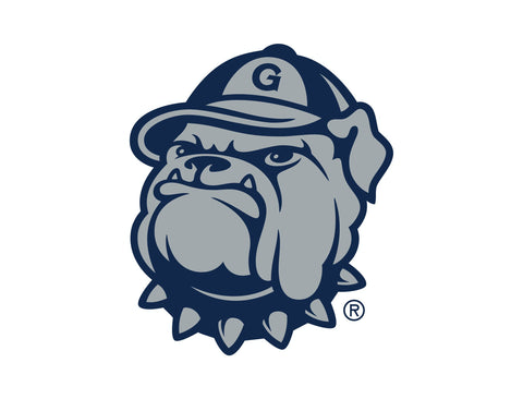 Georgetown Bulldog Mascot White Yardsy Sign